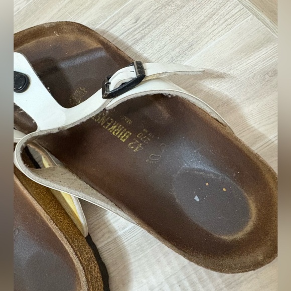 Birkenstock White Gizeh Size 42 - Picture 7 of 14